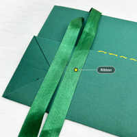 Bolsas de papel para envolver regalos de lujo de Boutique personalizada y bolsas de papel para envolver joyas con asas de cinta
