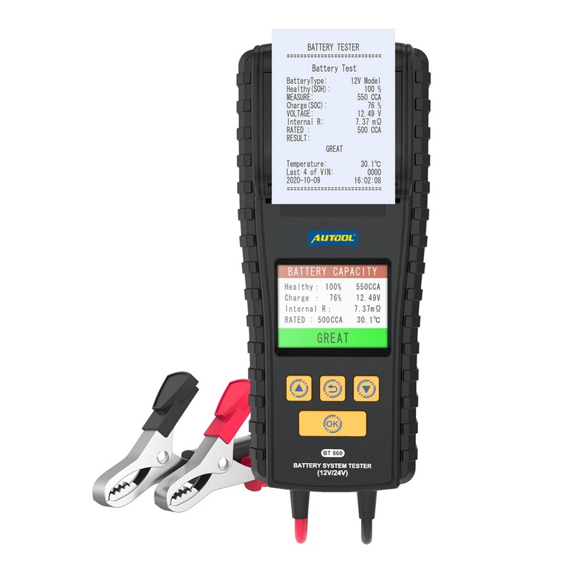 AUTOOL BT860 12V 24V Car Battery