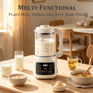Venta al por mayor: Máquina para hacer leche vegetal con logo personalizado, 1.8L, 220V, para leche de avena, soja y almendras, sin lactosa, vegana, antiadherente, de uso doméstico. - Product Image 2