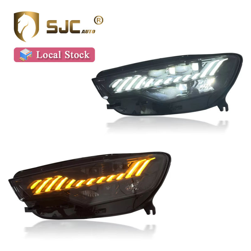 Sjc Auto Car Accessories Headlight For Audi A6 2012-2015 Popular LED Style Front Lights Upgrade