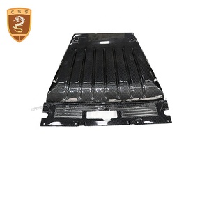 Accessoires de voiture Intérieur En Fiber De Carbone Coupe Ajustée Pour Lambor Huracan LP610 <span class=keywords><strong>Cache</strong></span> Moteur - Product Image 1