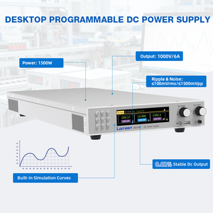 Alimentation programmable de bureau monocanal 0-1000V 0-6A 1500W haute densité pour laboratoire - Product Image 5