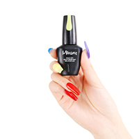 Mixcoco Produit Phare 15ml Vernis à Ongles Gel Transparent Effet Verre Sans TPO Produits de Beauté pour Fournisseurs et Salons de Manucure
