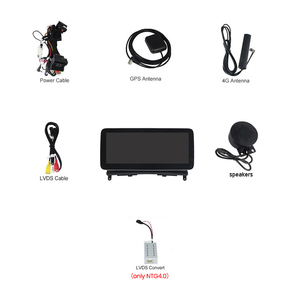 8 + 256GB Android 11 8core Snapdragon 662 Xe Video cho Benz C Class w204 S204 C230 2008-2010 ntg4.0 Wifi BT đài phát thanh xe hơi-chơi AUX - Product Image 3