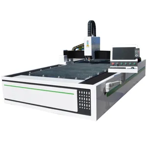 Máy Cắt Laser Sợi Bằng Thép Không Gỉ/Nhôm Kim Loại Bằng Đồng Thau CNC Công Nghiệp 3015 Với CE