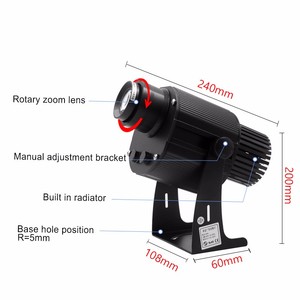 80W immagine gobo <span class=keywords><strong>proiettore</strong></span> da parete IP67 impermeabile personalizzato qualsiasi design a colori logo lampada <span class=keywords><strong>di</strong></span> proiezione per la chiesa - Product Image 6