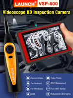 EE. UU. Almacén DE LA UE LANZAMIENTO X431 VSP600 VideoScope Digital HD Endoscopio Cámara de inspección Detector Decodificador Accesorios
