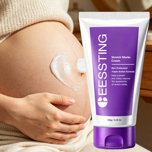 Crème Corporelle Hydratante en Profondeur pour Femmes Enceintes, Formule Douce Naturelle, Réduit les Vergetures, Raffermit le Ventre, Soin Maternité en Gros - Product Image 1