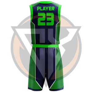 Custom Comfortable Breathable Basketball Uniform For Sale Custom Logo Breathable Sports Uniform In Solid Color - Product Image 2