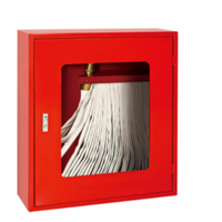 Armoire de rangement pour équipement incendie, boîte de protection incendie d'urgence, murale, industrielle, haute capacité, en acier