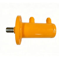 Vente directe usine – Nouveau cylindre hydraulique miniature à double effet, alésage 63 mm, tige 35 mm, course 50 mm, pour applications industrielles (référence 45) # Acier
