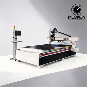Routeur ATC 7*10 pieds 2130 avec système LNC, 12 outils, machine de gravure et de découpe automatique pour le traitement des portes d'armoires en MDF, entièrement personnalisable - Product Image 5