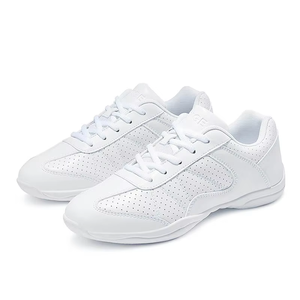 Zapatillas Blancas <span class=keywords><strong>para</strong></span> Animadoras, Zapatos de Baile <span class=keywords><strong>para</strong></span> Jóvenes, Zapatillas Deportivas <span class=keywords><strong>para</strong></span> Mujer, <span class=keywords><strong>Tenis</strong></span>, <span class=keywords><strong>Jazz</strong></span>, Competencia, Danza - Product Image 1