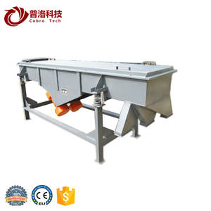 <b>Large</b> Capacity Stainless Steel Linear Vibrating <b>Sieving</b> Machine with Two Vibration Motors for Ore Separation - Product Image 3