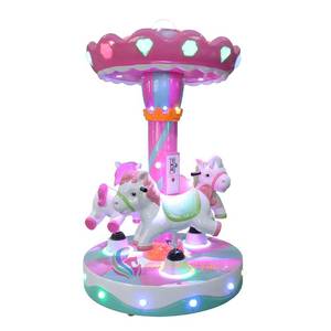 Manège Carousel 9913 pour parc d'attractions, extérieur, pour enfants, construction en fibre de verre et métal, certifié CE, capacité de 5 à 10 passagers - Product Image 3