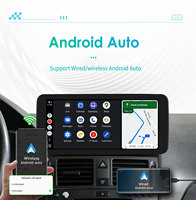 Autoradio Android 10.25 pouces GPS NTG4.0 Lecteur stéréo de voiture sans fil CarPlay pour Mercedes Benz Classe C W204 S204 2008-2010