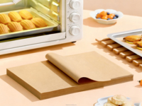 Feuilles de papier sulfurisé prédécoupées, double face, anti-graisse et imperméables, qualité professionnelle, pour friteuse à air, cuiseur vapeur et barbecue
