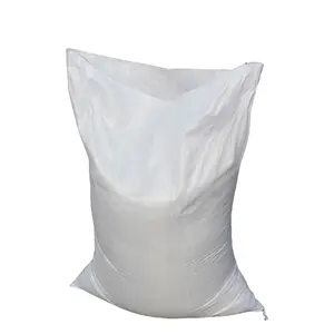 High Quality Custom Pp Plastic Material Big Laminated Sugar Flour Transparent Pp Woven Bags 25 Kg 50 Kg Rice Sack Bag