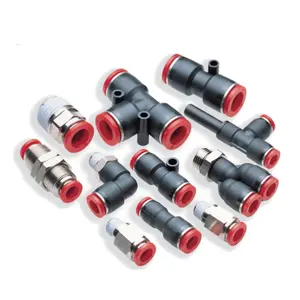 IMI NORGREN pneumatic fittings red push in fitting euro type bspp thread air fitting