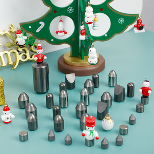 Bán buôn trực tuyến tungsten carbide khai thác mỏ lời khuyên chèn tùy chỉnh OEM Hỗ trợ đánh bóng bề mặt mặc kháng nút - Product Image 2