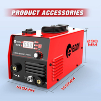 EDON Galess Mig-200 Poste à souder MIG MMA DC Inverter sans gaz, portable