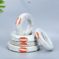 Câble nickelé torsadé résistant au feu en mica de 6 mm² 500 degrés avec gaine en fibre de verre haute température pour applications de chauffage