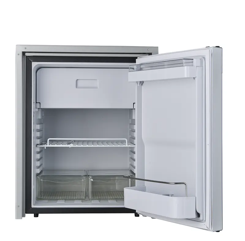 家庭用旅行車のキャンプ用のホット販売ホワイト冷蔵庫冷凍庫小型ミニ50リットルDC 12V 24V