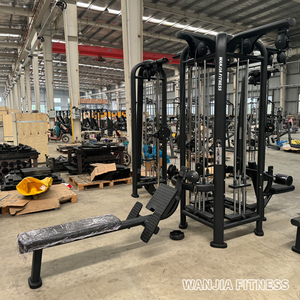 <span class=keywords><strong>Gimnasio</strong></span> comercial Equipo de fitness Sistema de <span class=keywords><strong>polea</strong></span> de Estación múltiple Entrenador de funciones 8 estaciones Multi-Jungle - Product Image 5