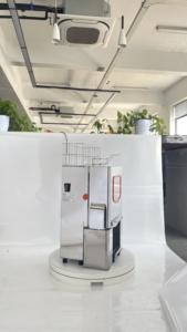 Presse-agrumes électrique automatique commercial <span class=keywords><strong>pour</strong></span> oranges fraîches, machine à extraire le jus de fruits et de citrons - Product Image 2