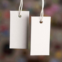 Étiquettes de vêtements personnalisées par le fabricant, nouveau design tendance, logo, étiquettes volantes en papier personnalisées, étiquettes volantes pour vêtements, best-seller