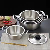 Olla para Fideos de Acero Inoxidable OreanStyle con Tapa y Doble Asa, Acabado Dorado y Plateado, Resistente al Calor, Apta para Lavavajillas, Utensilios de Cocina