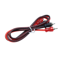 Câble personnalisé RCA mâle vers mâle, coque en aluminium, mâle vers mâle, couleur transparente mate, 17 pieds, accessoires audio pour voiture
