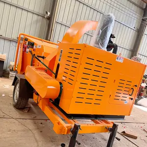 Electric Wood Chipper Machine Shredder Tree Branch Wood Tree Garden Leave Branch Chipper Shredder Machine For Branches And Trees