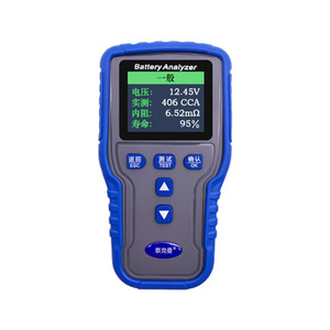 Probador de Baterías Automotrices Tecman 12V 24V, Analizador Digital de Baterías con Prueba de CCA, Voltaje, Resistencia Interna y Vida Útil - Product Image 5