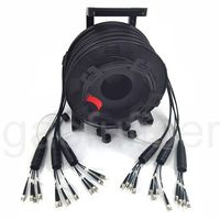 Cable de Fibra Óptica LC Dúplex Preterminado con Bobinas de Fibra Óptica Desplegables para Eventos en Vivo y Transmisiones