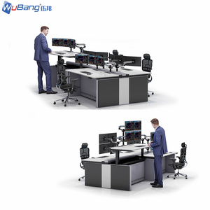 Consola <span class=keywords><strong>comercial</strong></span> del sistema de ventilación y refrigeración ajustable de altura media y alta Premium funcional ergonómica - Product Image 3