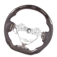 Volant de direction en fibre de carbone avec écran LED pour Lexus IS250 IS350 2015 -2021 GSF RC RX NX Volant de direction de voiture personnalisé