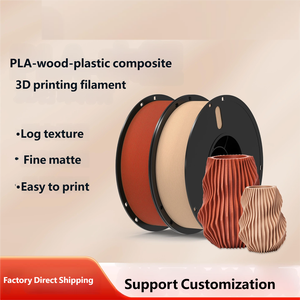3D <b>Printer</b> Filament PLA 1.75mm Real Wood Texture Smooth Matte Easy Print <b>White</b> Oak Cherry Wood - Product Image 6