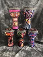 Wholesale Musical Instruments Hand Percussion Drum Colorful 8.5 Inch African Drum Djembe Drum