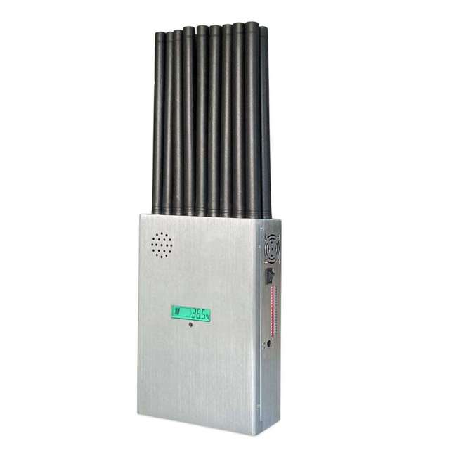 Portable 18 Antennas Handheld GSM CDMA LTE 2g 3G 4G 5g WiFi GPS Lojack VHF UHF Mobile Phone Signal Detector