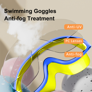 <span class=keywords><strong>Gafas</strong></span> de Natación YL2100 Populares Antivaho con Marco Grande, <span class=keywords><strong>Gafas</strong></span> de Silicona para Deportes Acuáticos de Verano para Jóvenes - Product Image 6