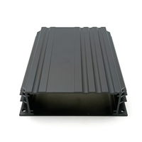 Boîtiers externes personnalisés en alliage d'aluminium anodisé de précision, service d'usinage CNC, indice de protection IP54, certifié ROHS, pour extérieur