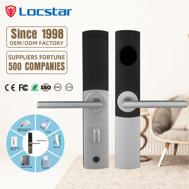 Keyless Electric Lock, Stainless Steel Brass Low Consumption Smart