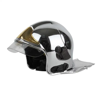 Casque de sécurité pour pompiers, résistant au feu, anti-corrosion, anti-radiation, résistant à la chaleur, en polycarbonate, vente chaude
