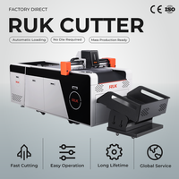 Cortadora Digital Automática de Cama Plana RUK MKC-0806, Plotter de Corte de Cartón Corrugado para la Creación de Muestras de Cajas