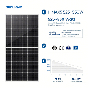ระบบพลังงานแสงอาทิตย์สำหรับบ้านแบบไฮบริด Sunwave ขนาด 20 กิโลวัตต์ชั่วโมง 16 กิโลวัตต์ชั่วโมง 10 กิโลวัตต์ ใช้แผงโซลาร์เซลล์ประสิทธิภาพสูง รุ่น HZEB-HCT-57 ระบบออลอินวัน - Product Image 5