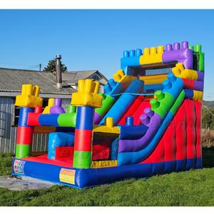 Gorila de bloque de castillo inflable comercial al aire libre de Venta caliente con tobogán seco para niños gorila y toboganes hinchables populares - Product Image 2