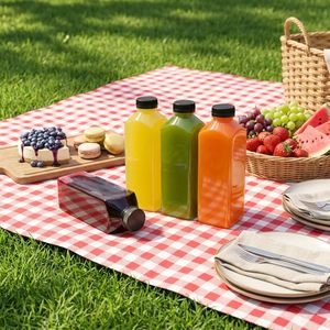 Conteneur carré pour jus en PET sans BPA de 1 L (1000 ml), bouteille de boisson de 2 oz, 8 oz, 16 oz, boîte en carton plastique pour soda de 250 ml, 60 ml - Product Image 6