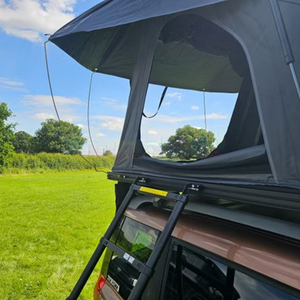 Lightweight Aluminum Roof Top Tent for Camping Cars Hard Shell rooftop tent with Waterproof Oxford Fabric 2-3 Person roof tent - Product Image 2