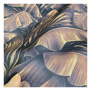 The Factory Outlet Tropical Banana Leaves Design Transpirable <span class=keywords><strong>Quilting</strong></span> 100% Cotton Woven <span class=keywords><strong>Shirting</strong></span> <span class=keywords><strong>Fabric</strong></span> para mujer Blusas - Product Image 4